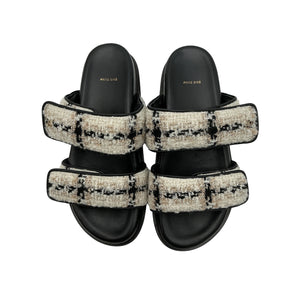 Anine Bing Textured Multicolor Sid Sandals Size 39 EU / US 9