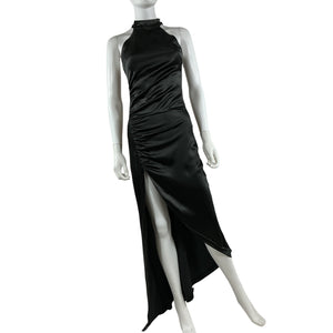 Retrofête Sleek Black Sab Gown Size XS