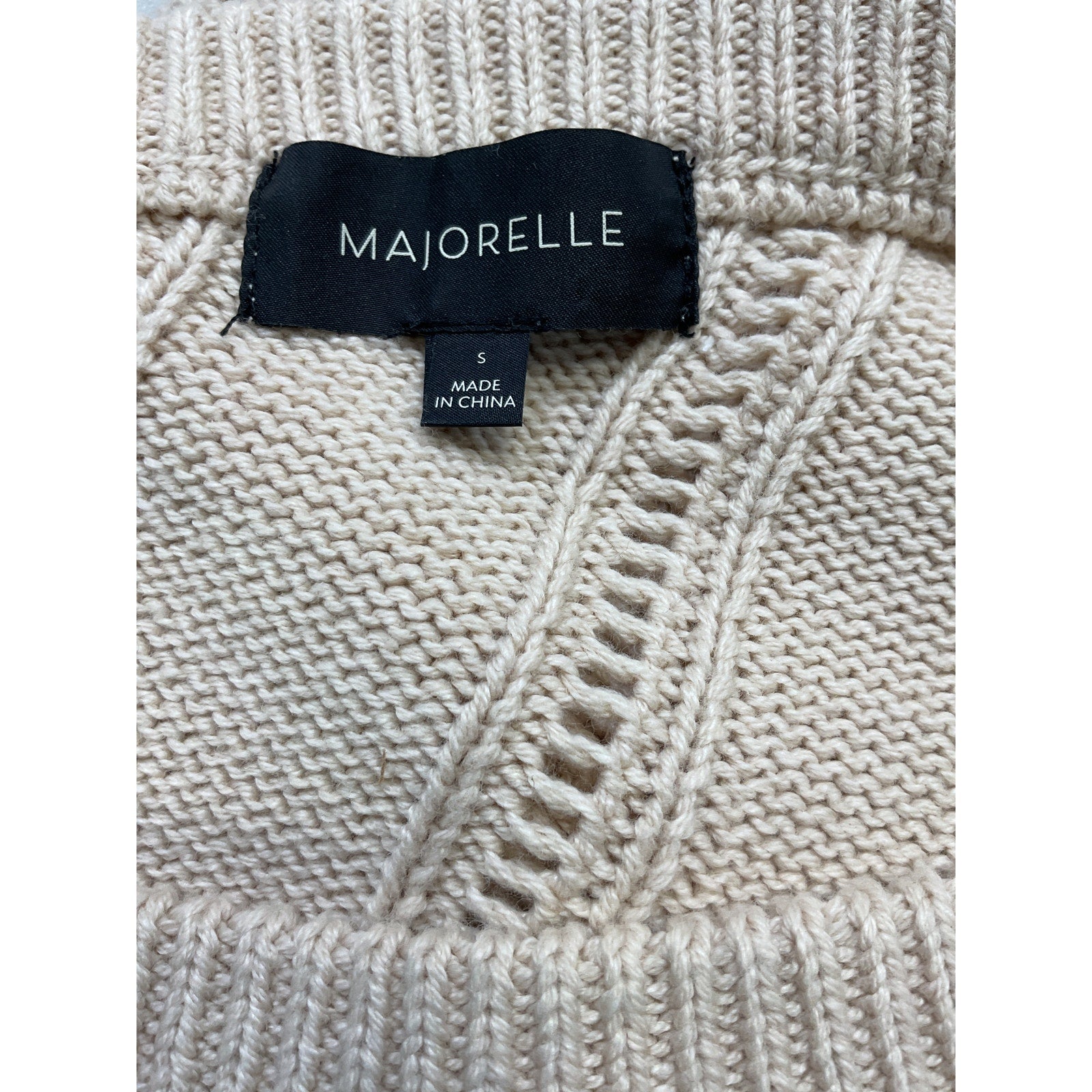Majorelle 'Landau' Tan Sweater Size S