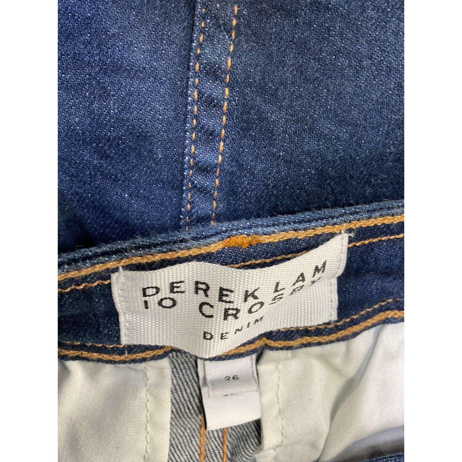 Derek Lam 'Dorit' Blue Tailored Mini Skirt Size 26