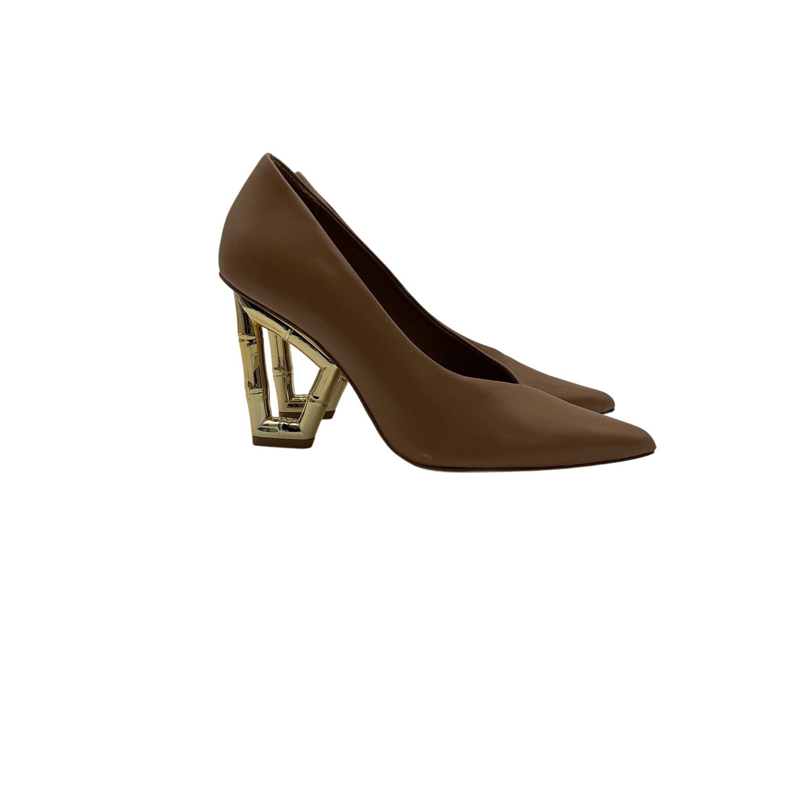 Cult Gaia 'Aster' Brown Pump Size 6