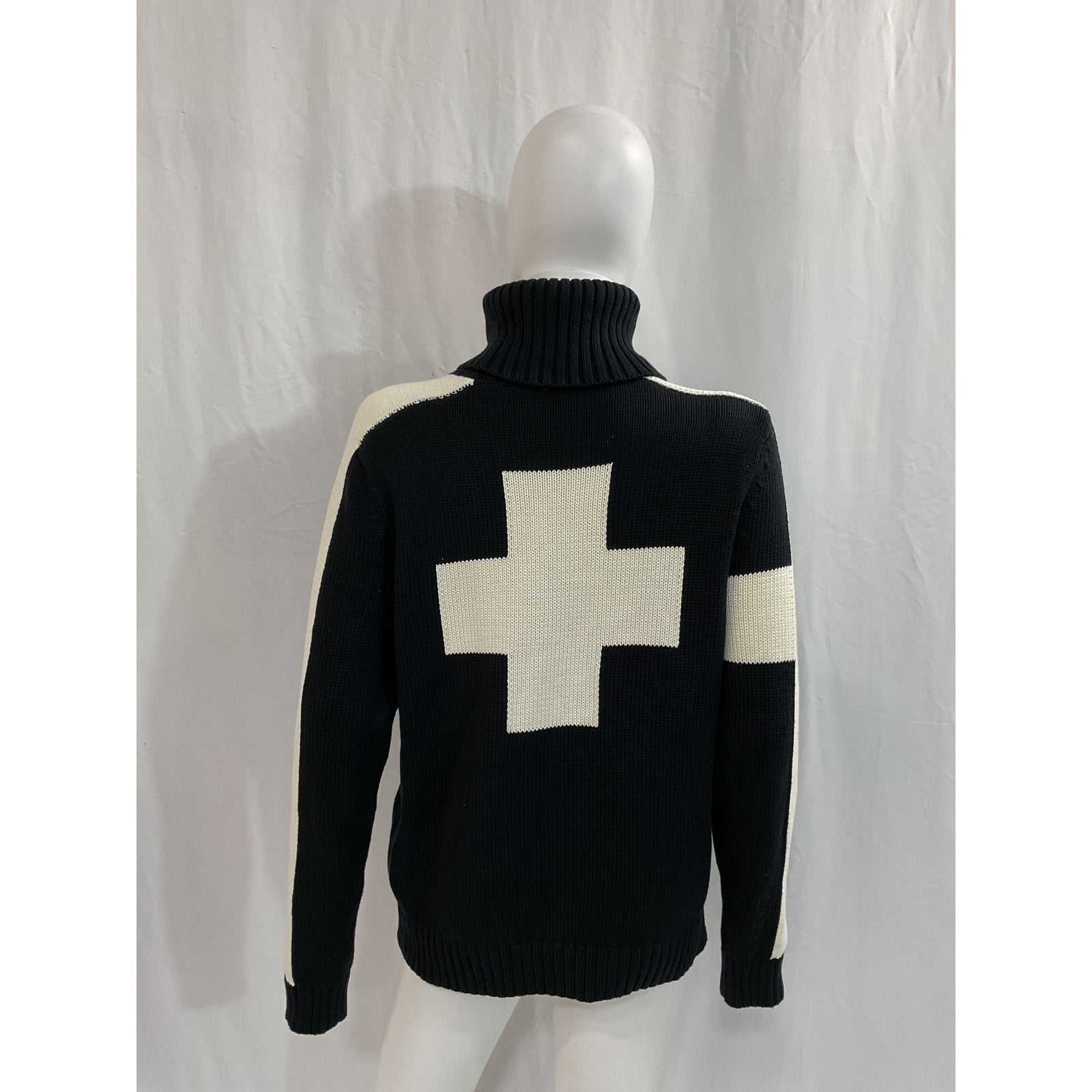 Alp N Rock 'Killian' Black Sweater Size S