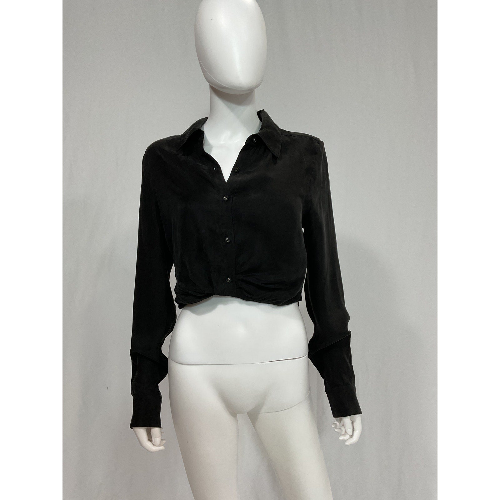 Favorite Daughter 'The Knot Your Typical' Black Top Size M - NWT