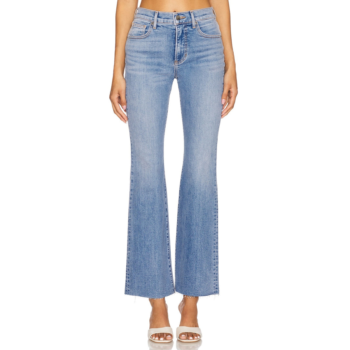 Veronica Beard 'Cameron' Blue Cotton Bootcut Denim Jean Size 26