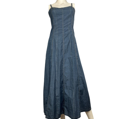 Rag & Bone Classic Blue Miramar Melody Poplin Dress Size 0
