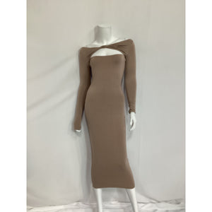 Retrofête 'Irene' Pink Long Sleeve Dress Size S - NWT