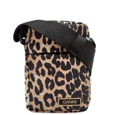 Ganni Compact Multicolor Festival Crossbody Bag