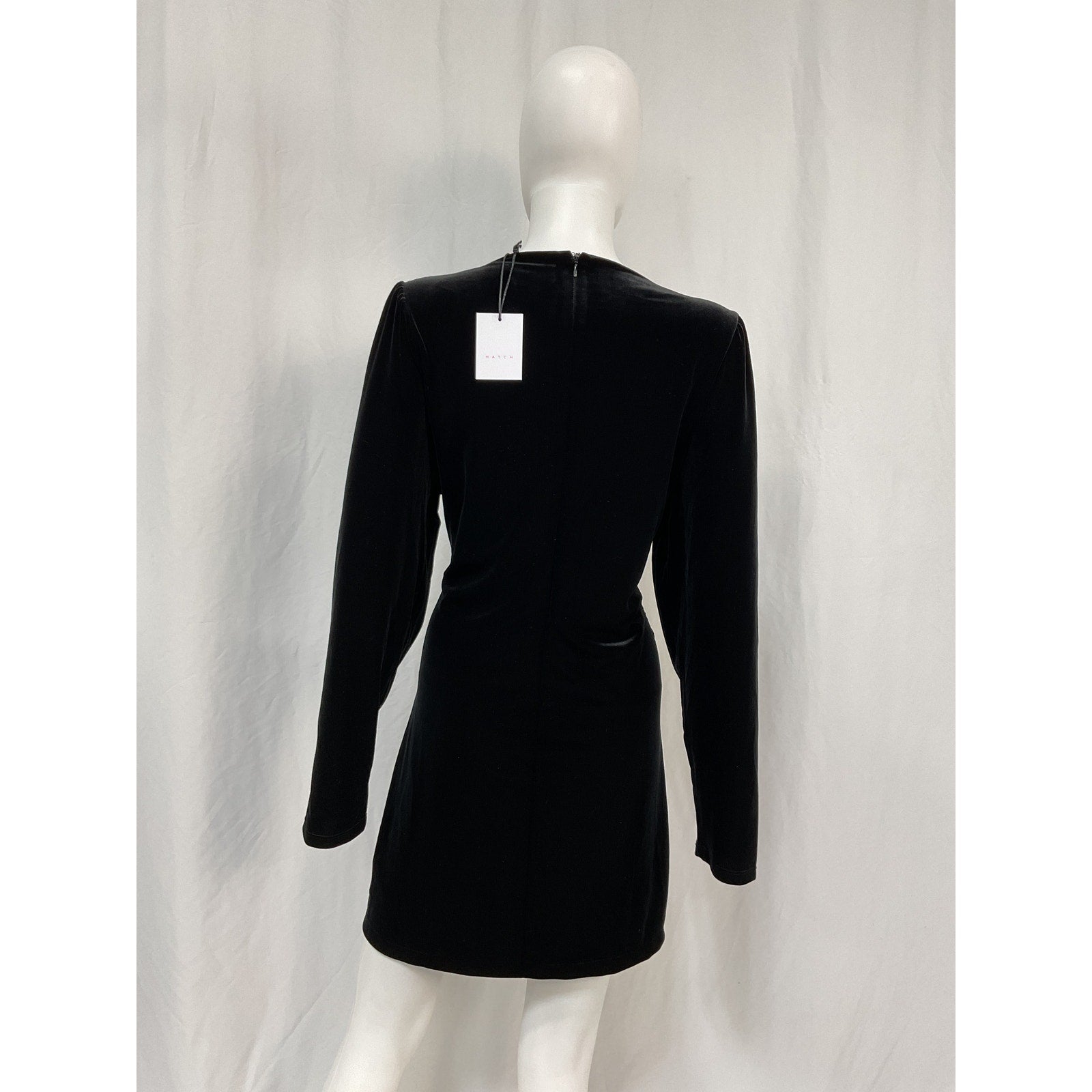 Hatch 'The Velvet' Black Mini Dress Size 4 - NWT