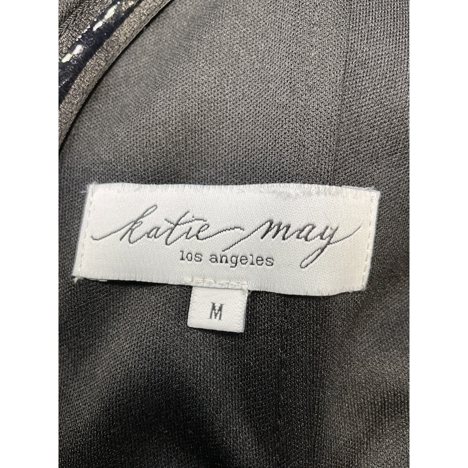 Katie May 'Ursula' Black Polyester Gown Size M