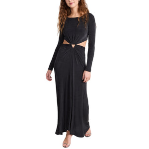 Significant Other Elegant Black Cali Maxi Dress Size 4