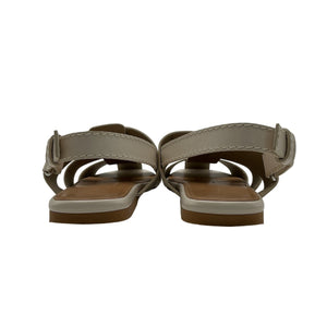 J.W. Anderson Embossed Heather Grey Fisherman Sandals Size 39 EU / 9 US