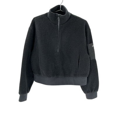 Alo Yoga Sherpa Black Solstice Coverup Size S