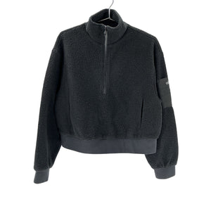 Alo Yoga Sherpa Black Solstice Coverup Size S