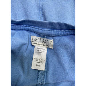 L*Space 'Lost Winds' Blue Cut Out Mini Dress Size M