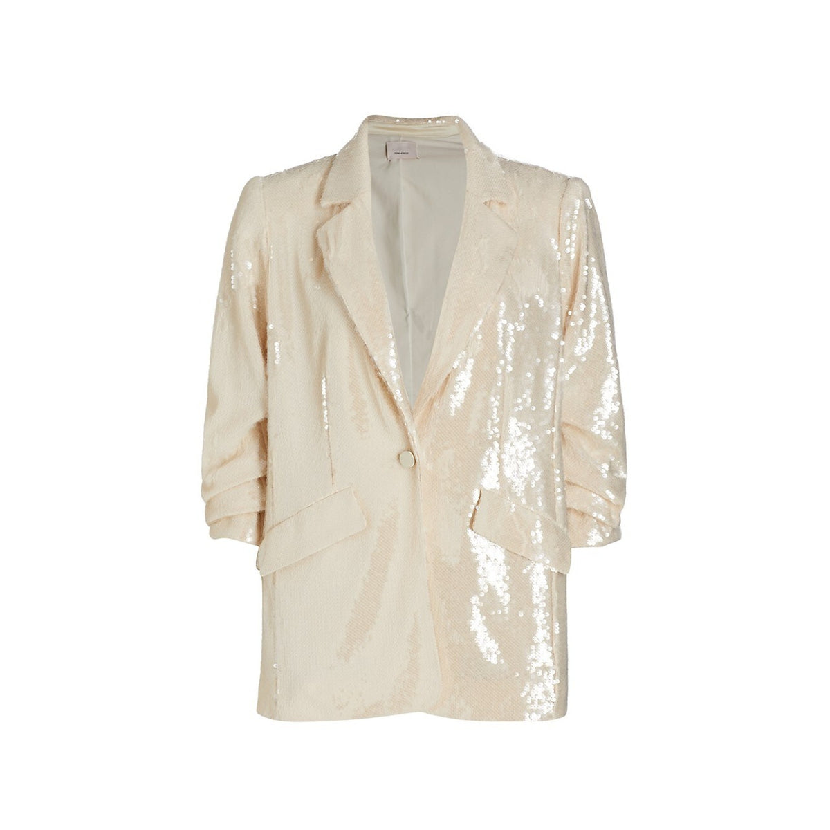 Cinq A Sept Sequined Beige Kimmi Blazer Size 00