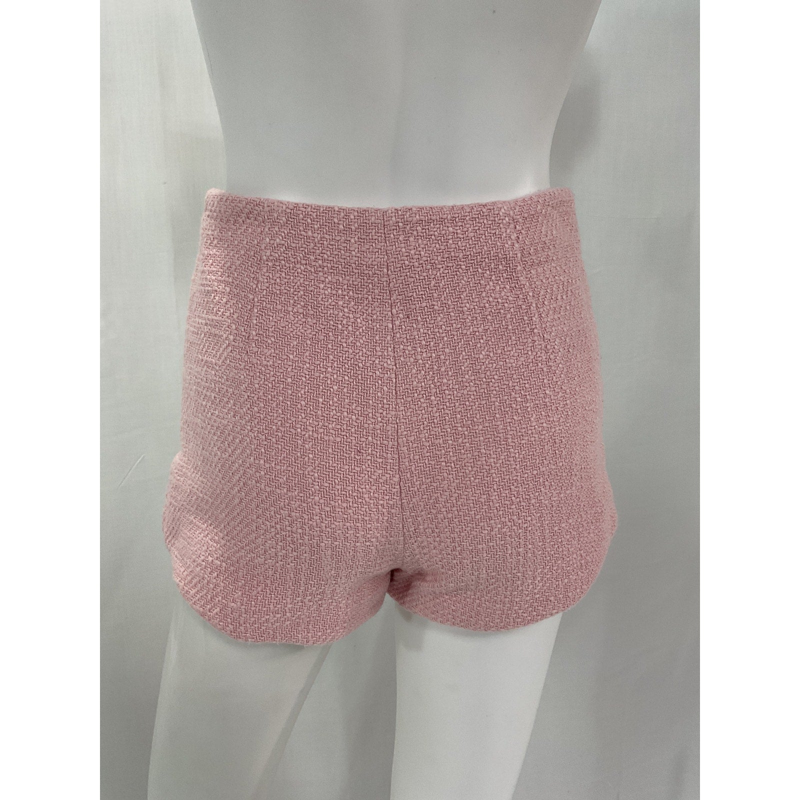 Majorelle 'Clemence' Pink Tweed Short Size XS