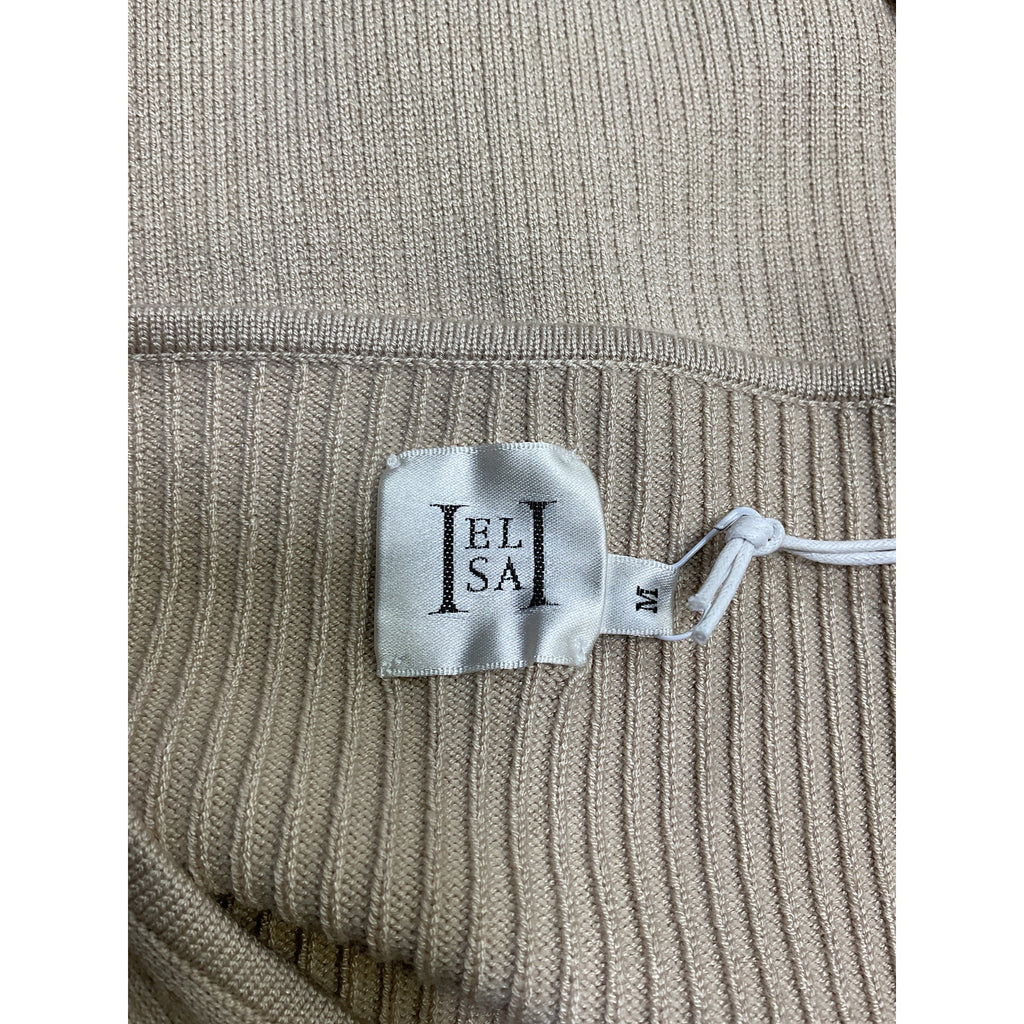 Helsa 'Ediva' Tan Viscose Cardigan Size M - NWT