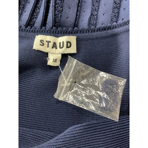 Staud Knit Navy Ellen Tank Top Size M