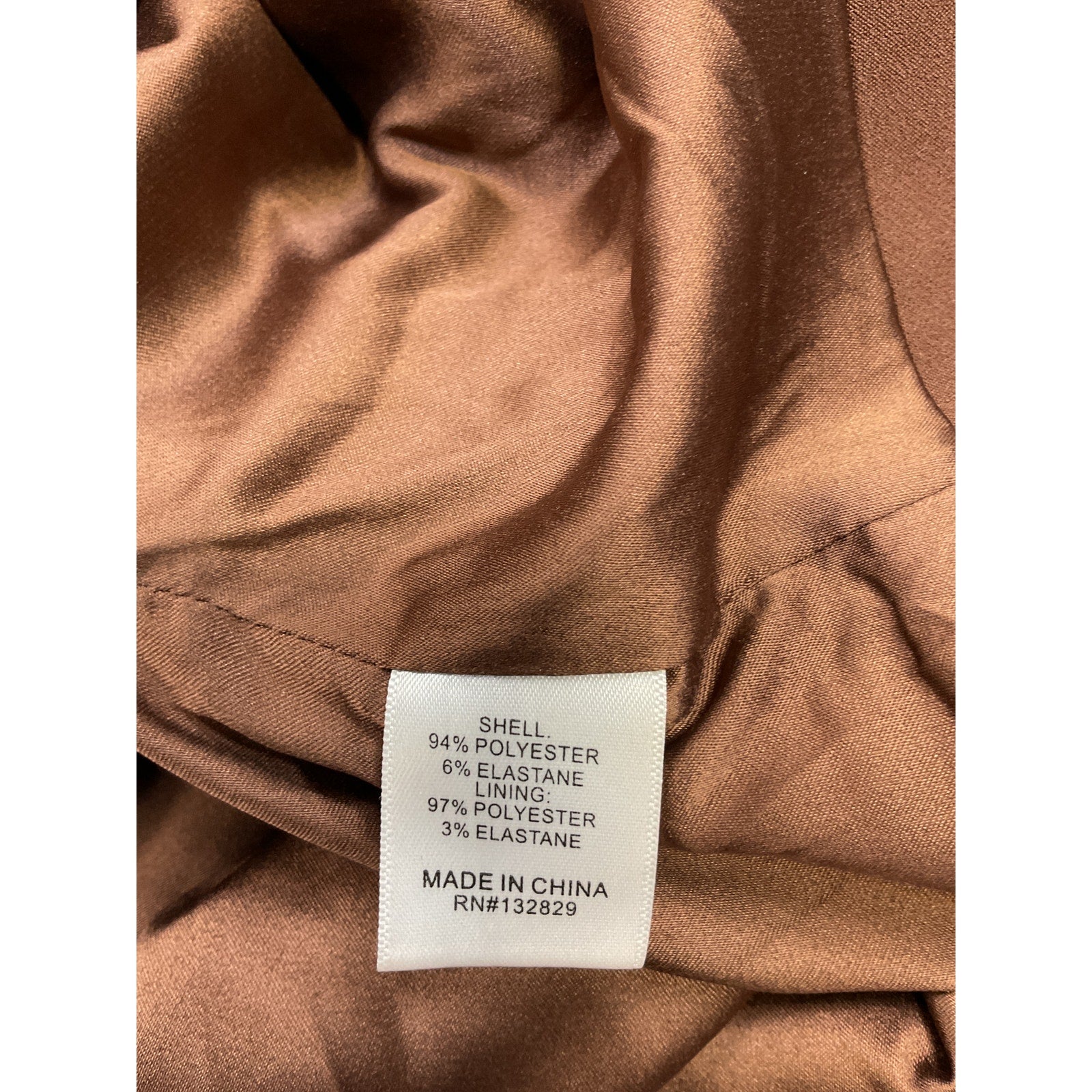 Camila Coelho 'Maricela' Brown Poly Short Size M