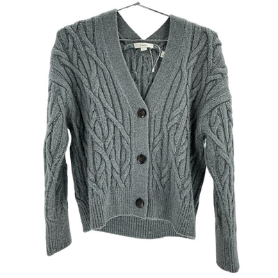 Vince Chunky Cableknit Cardigan Size XS