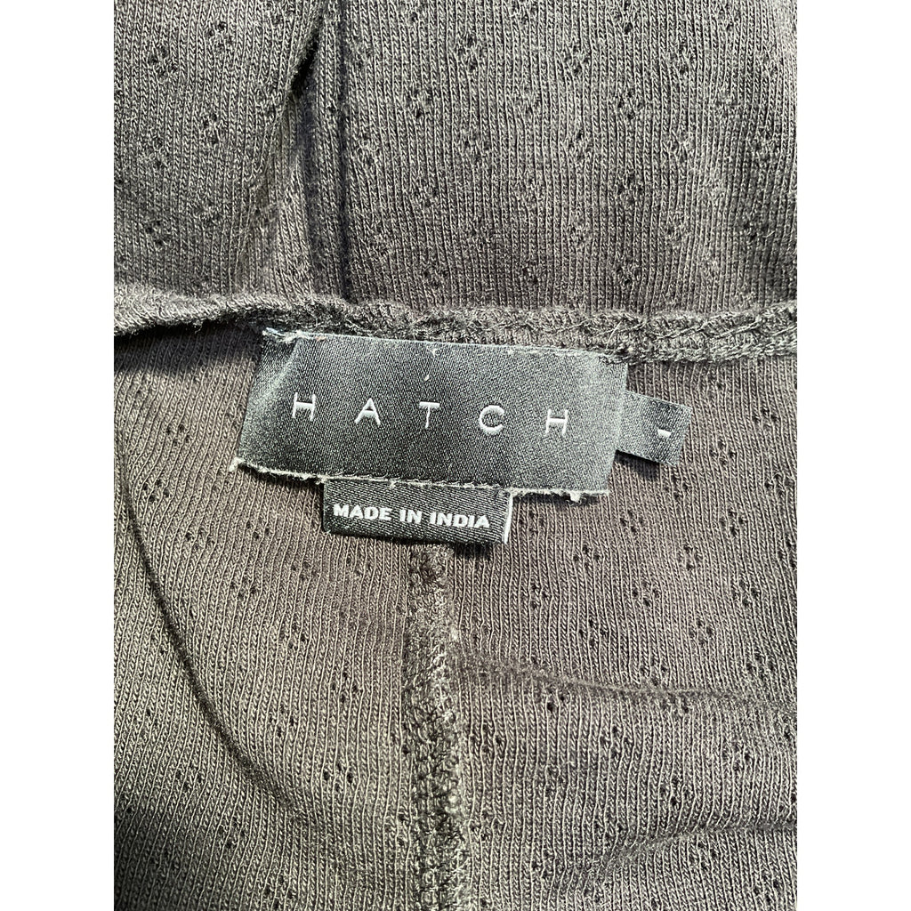 Hatch The 24/7 Black Cotton Feeding Jumpsuit Size 1