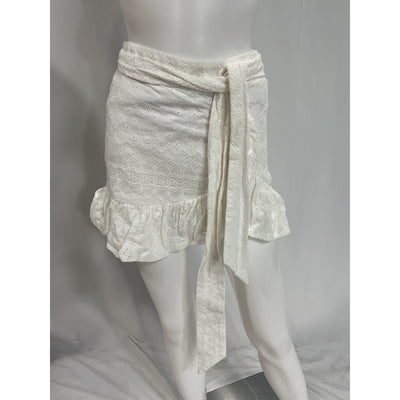 Misa Los Angeles 'Eden' White Skirt Size XS