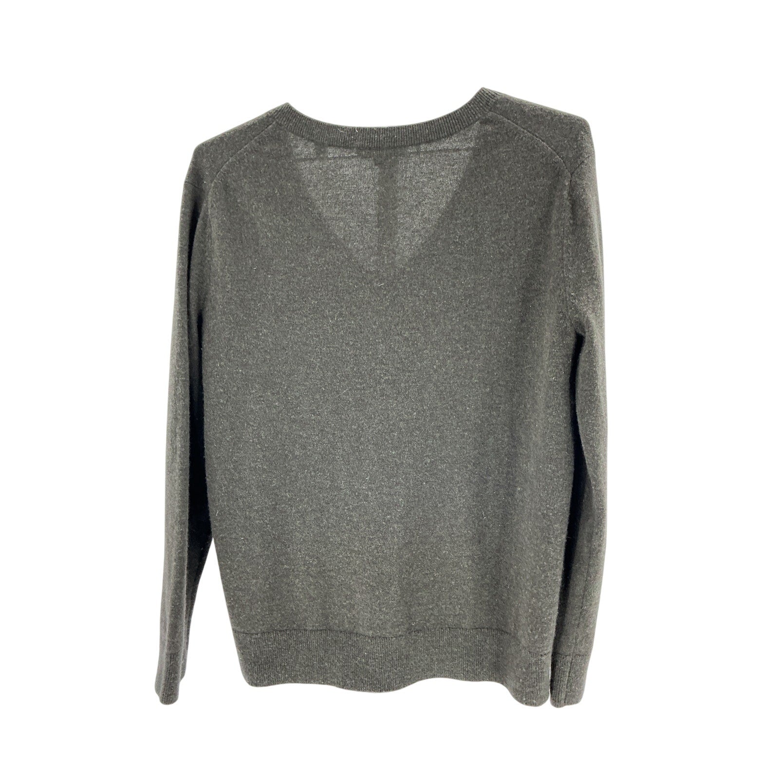 Vince Weekend Grey Cashmere V-Neck Sweater Size S / P