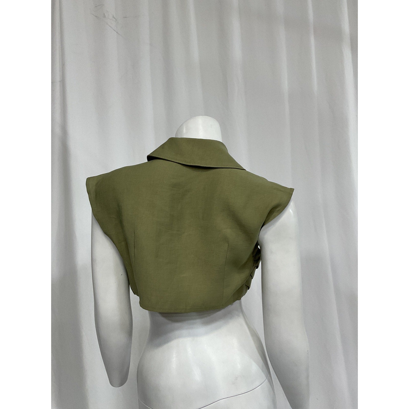 Cult Gaia 'Janette' Green Top Size S
