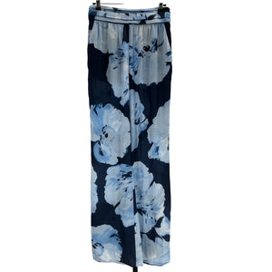 Ramy Brook 'Robin' Blue Polyester High-Waisted Pant Size 6