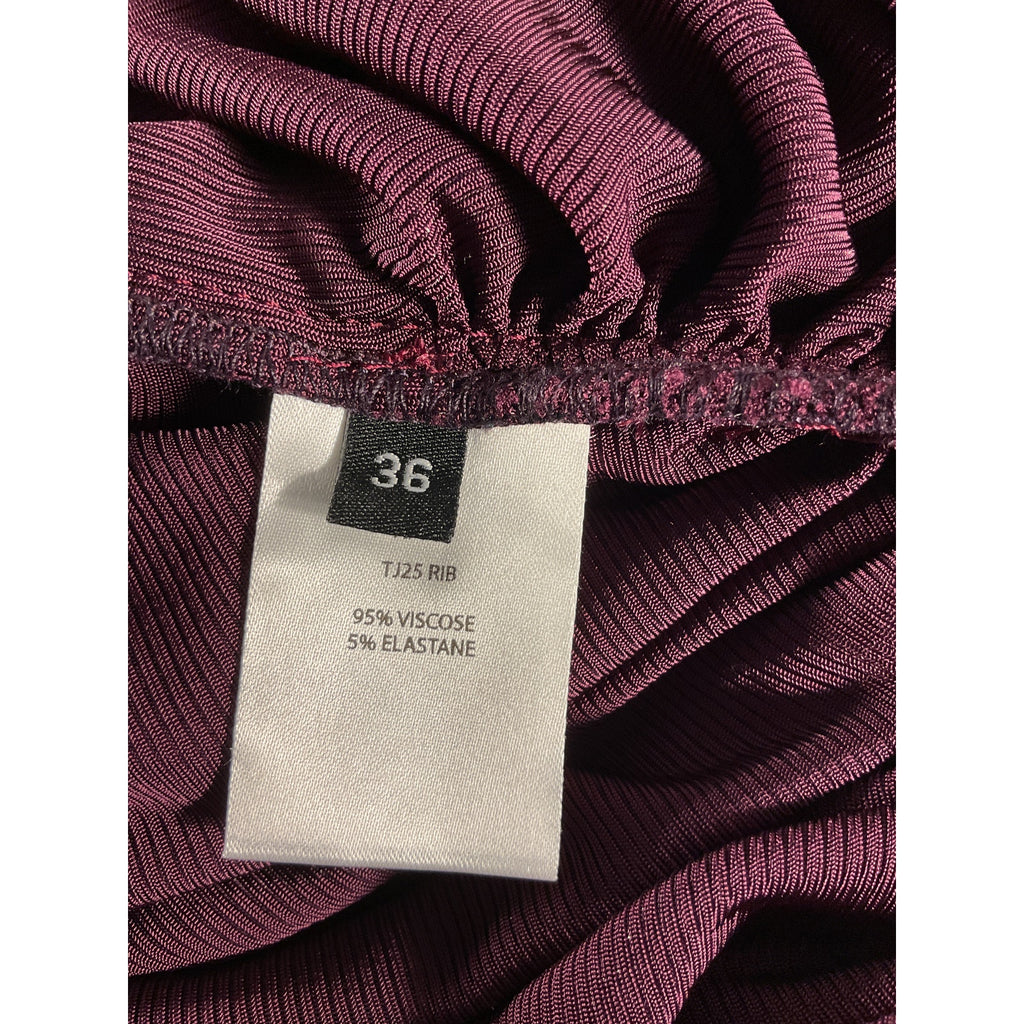 Atlein 'Ruched' Brown Mini Dress Size 36 - NWT