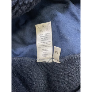 Madhappy 'Fall' Navy Sherpa Half Zip Size XS