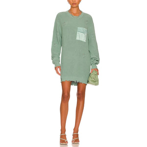 Ser.O.Ya 'Devin' Green Sweater Size S