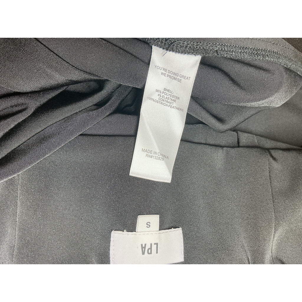 Lpa 'Aurora' Black Poly Dress Size S