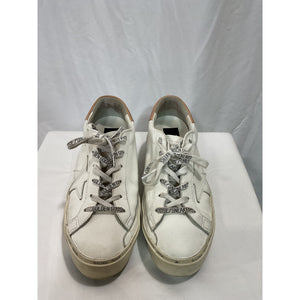 Golden Goose 'Hi Star' White Leather Sneaker Size 10