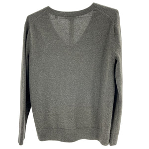 Vince Cashmere Green V-Neck Sweater Size S/P