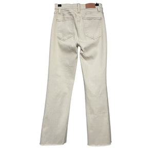 Pistola Classic Cream Cassie Crop Denim Jeans Size 25