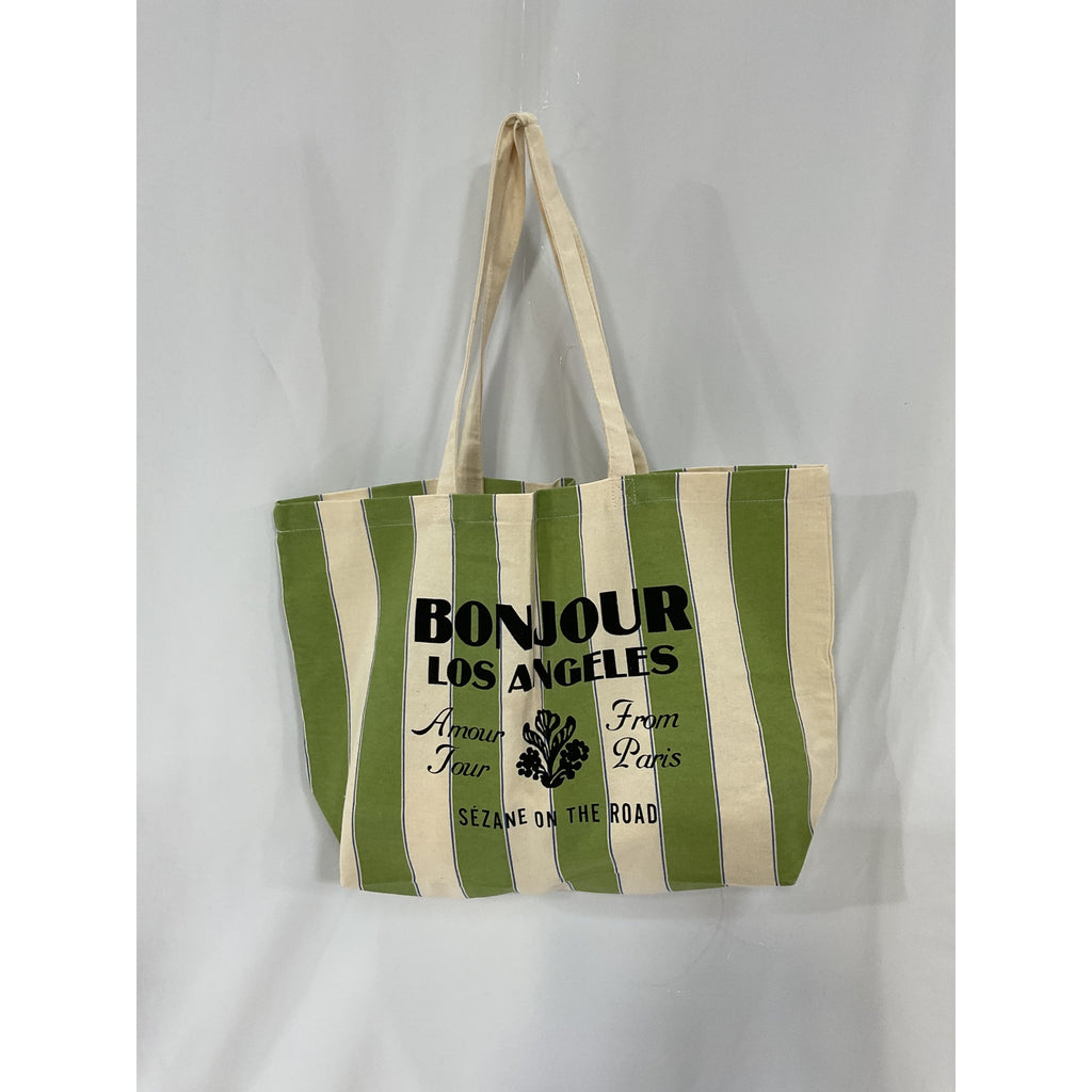 S�zane 'Tote' Green Bonjour Bag