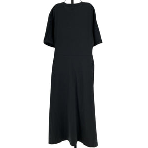 Ulla Johnson Ruched Black Lilia Dress Size M