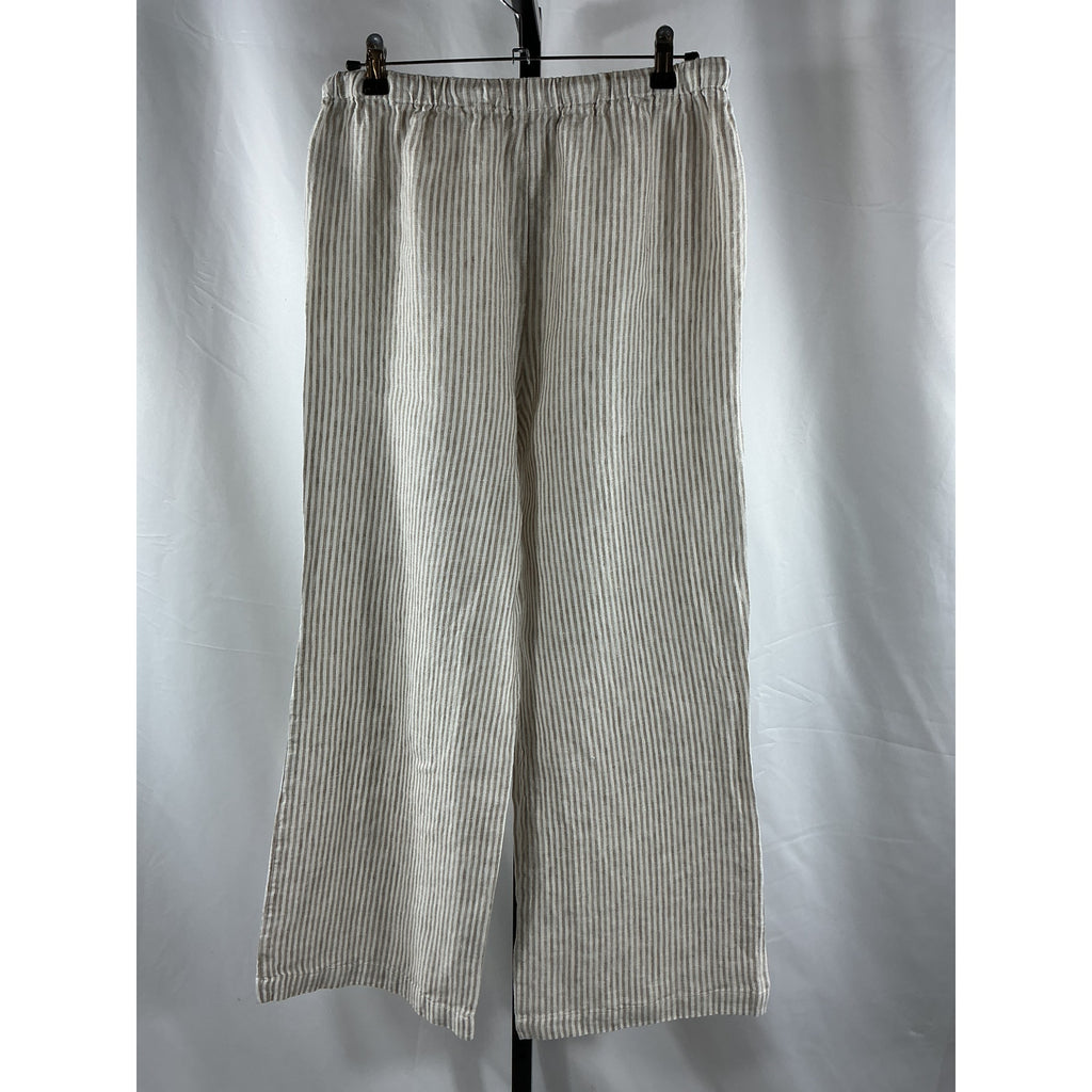 Reformation 'Olina' Tan Linen Pant Size LP