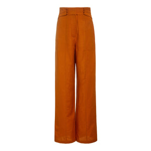 Significant Other Chic Orange Orchid Pants Size 4