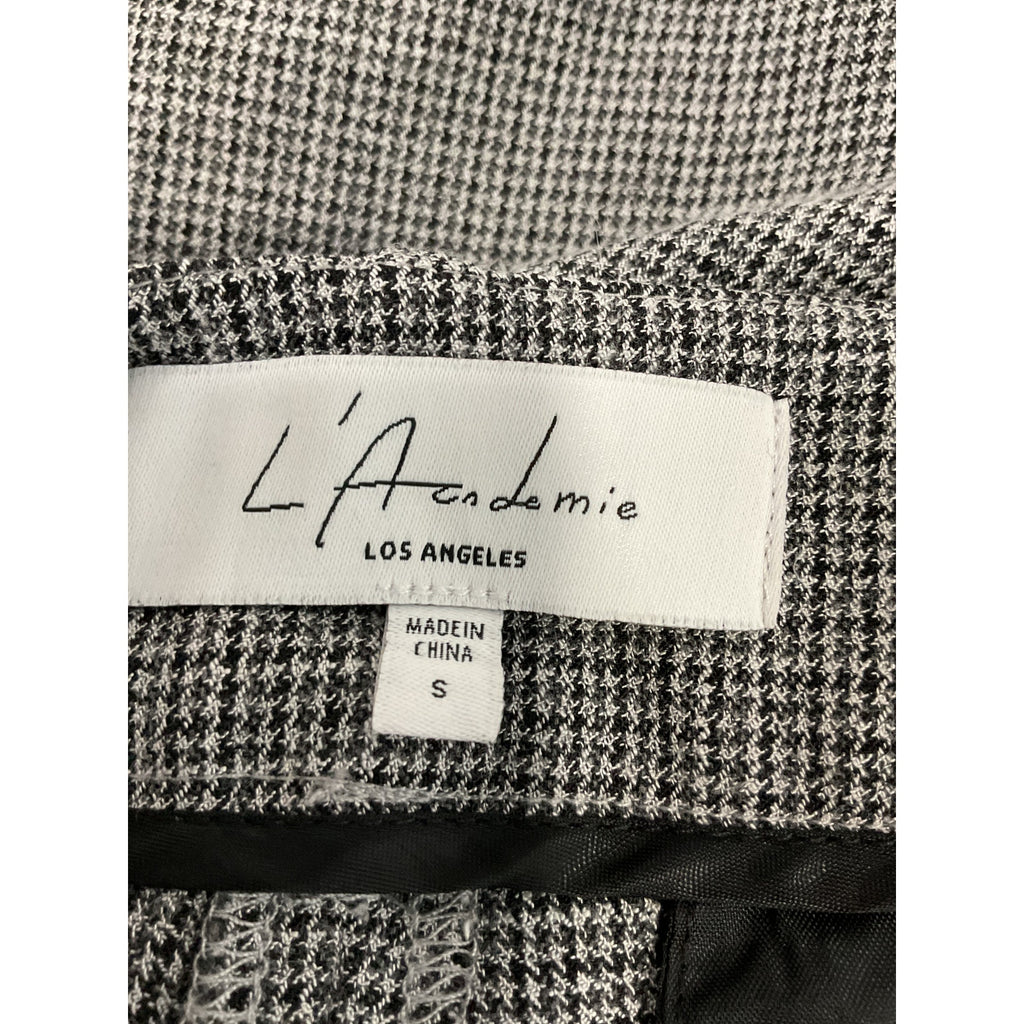 L'Academie 'The Slouchy' Grey Trouser Size S