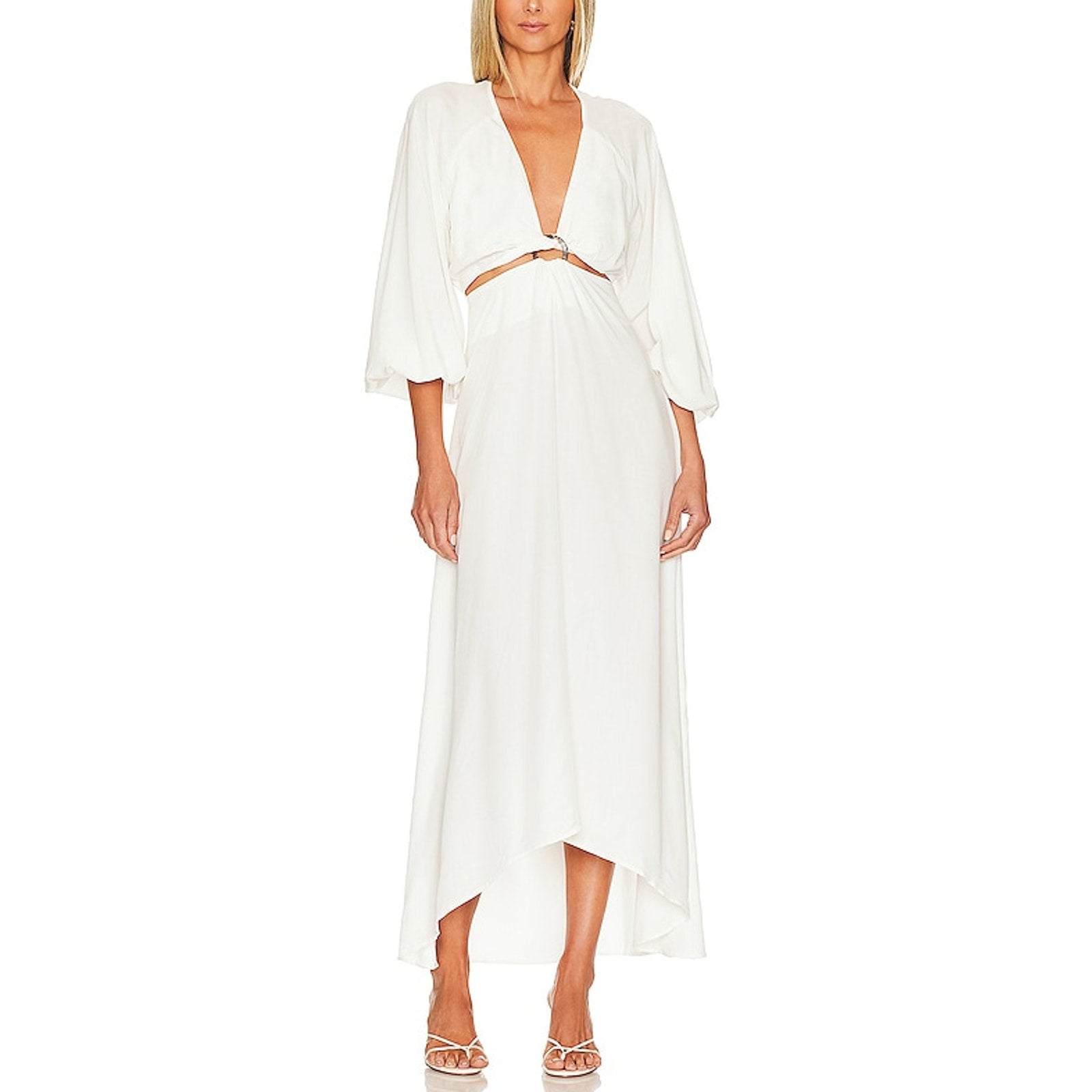 Lspace 'Colette' Cream Rayon Dress Size S