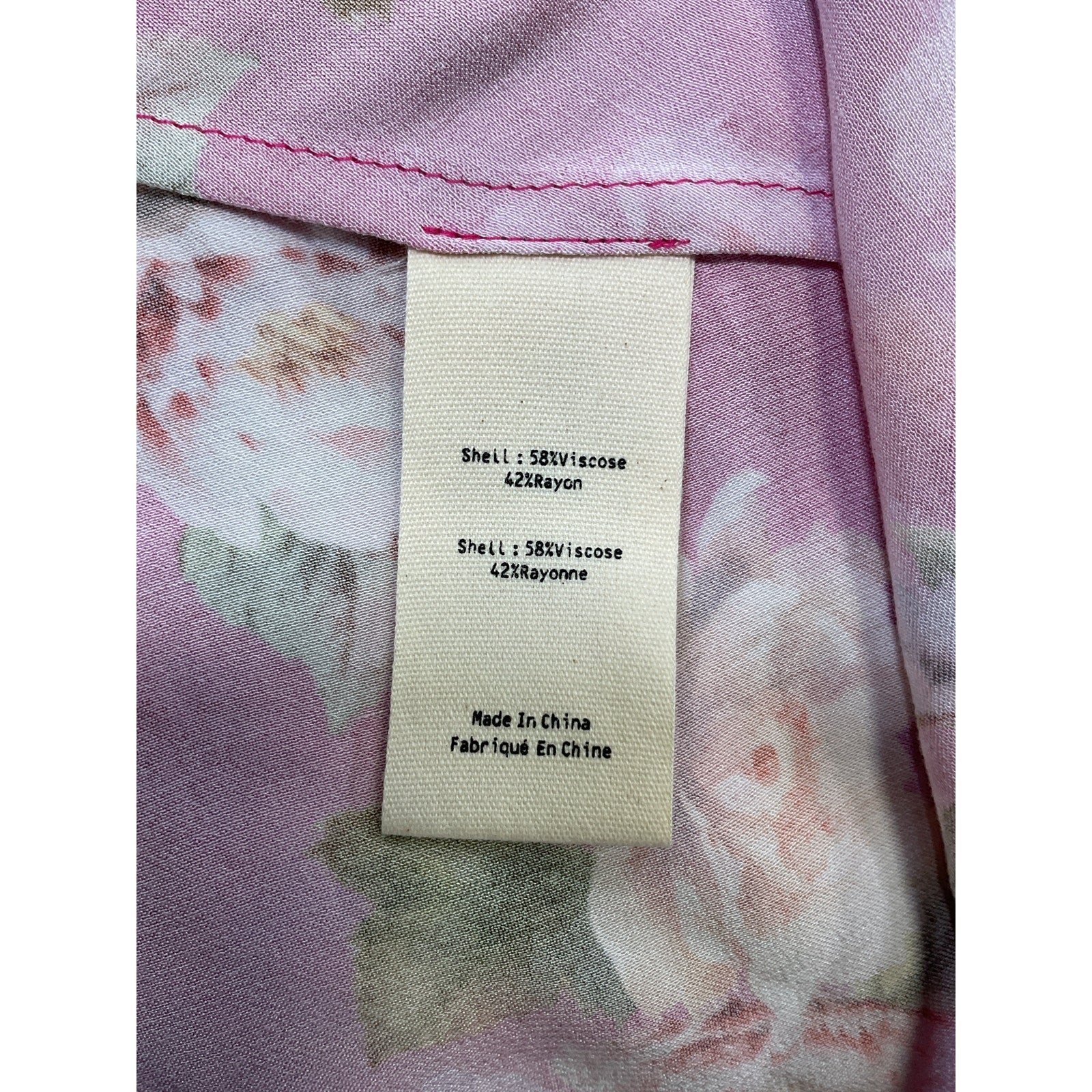 L'Agence 'Lexi' Pink Floral Satin Camisole Top Size XS