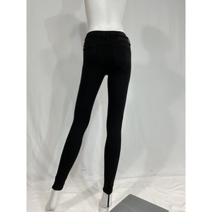 Rag & Bone 'Cate' Black Mid-Rise Skinny Denimi Jean Size 24
