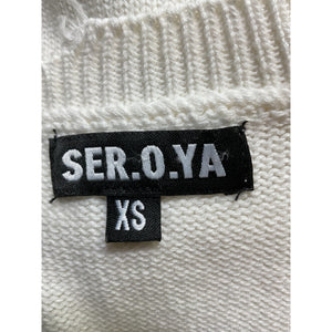 Ser.O.Ya 'Isla' White Dress Size XS