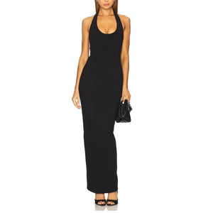 Nookie Sleek Black Natalia Maxi Dress Size M
