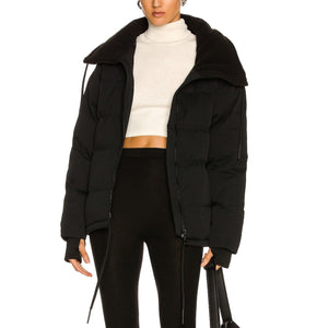 Varley Quilted Black Granville Puffer Jacket Size L