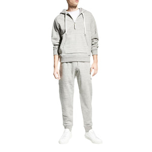 Tom Ford Mens Grey Half Zip Pullover Hoodie Size 52 EU / US Large