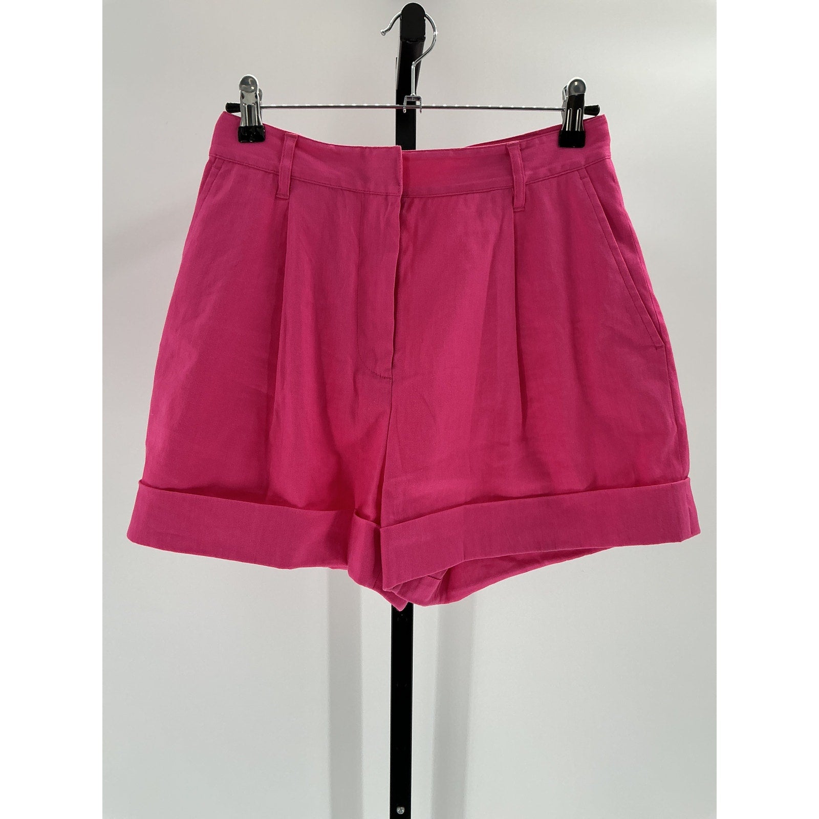 Rag & Bone 'Ivy' Pink Linen Shorts Size 2