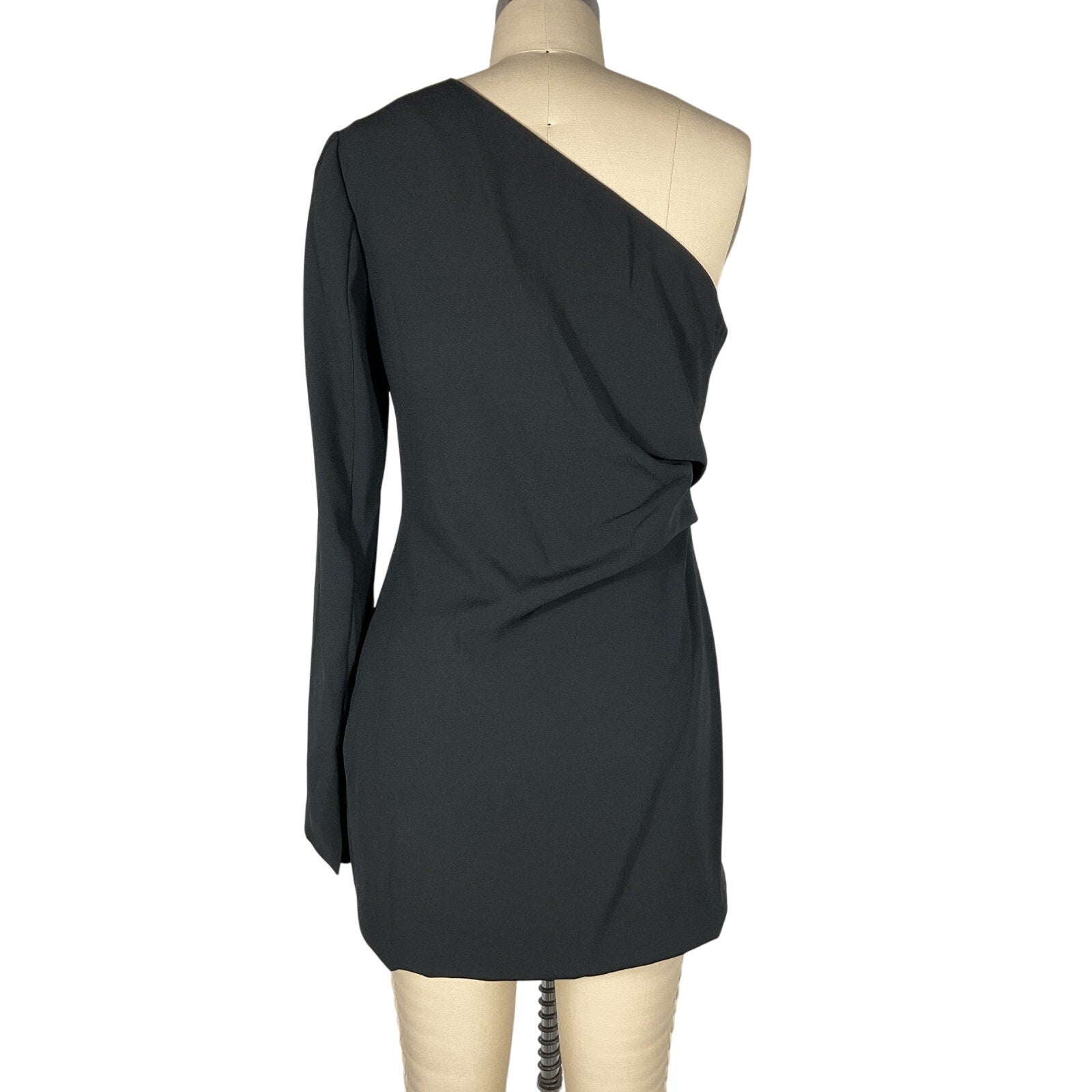 Rag & Bone 'Neeva' Black Triacetate Japanese Crepe Dress Size 4